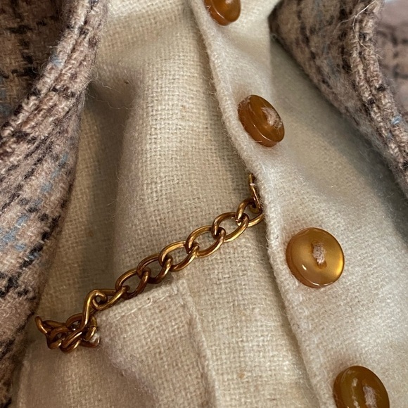 The White Rabbit hand puppet Plaid Coat The Puppet Co. bunny ALICE in Wonderland - Picture 12 of 14